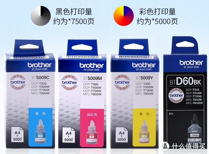 兄弟(Brother)DCP-T425W:全能家用打印机