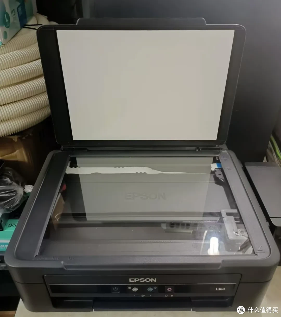 200元的喷墨打印机，支持彩印、复印和扫描，连供墨水很便宜